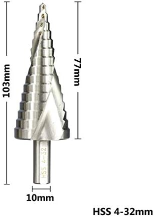 Korak za obradu drva HSS 4-32 mm 6-60 mm Konačno bušenje Bit Spiralni utor Pagoda Pagoda Bušilica Triangle Triangle Dkleće Dlijetokokovo