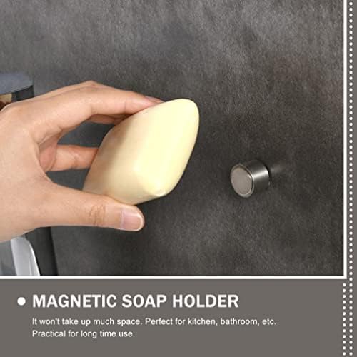 Kabilock sudoper držač spužva 1 set magnetski držač sapuna za usisavanje čaša sapun sapun ladice zidni viseći stalak za jelo za kupaonicu