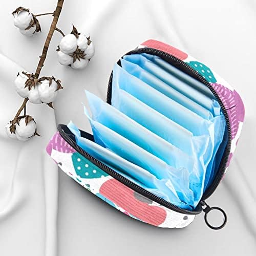 CAT Slatka sanitarna torba za odlaganje salveta menstrualna torba za torba prijenosna menstrualna čaša s patentnim zatvaračem za tinejdžerke