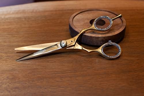 Škare za rezanje kose Škare 6 frizura obična škara japanski nehrđajući čelik s odvojivim umetcima prsta