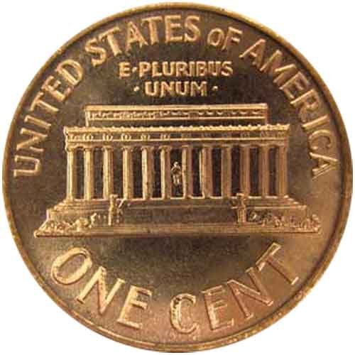 1966. SMS Specijalni set metvice Lincoln Memorial Cent Us Coin Penny
