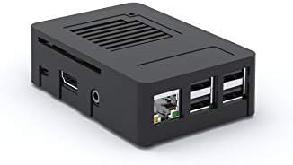 Slučaj MaticBox za Raspberry Pi 3 / PI 2 / TINKER PABORD - niski profil, slaganje, univerzalno montirajuća din željeznica, prilagođena