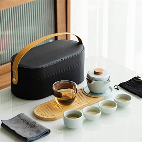XSNBH prijenosni putni čaj Set Small Set prijenosna torba vanjski japanski set za čaj