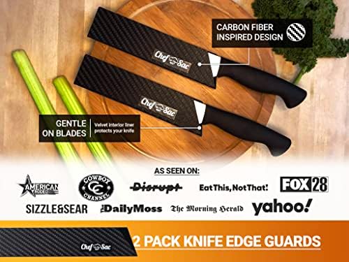 Torba kuhara Retro ruksak za noževe kuhara s 2 uključena zaštitna navlaka za noževe