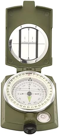 [Compass Camping] Multifunkcionalni navigacijski alat s noctilucent biranjem za planinarenje i preživljavanje; Konstrukcija aluminijske