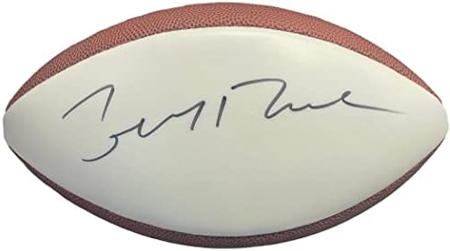 Jerry Rice Autografirani nogomet s bijelim pločama - Autografirani nogomet