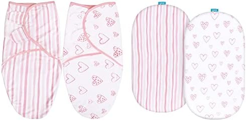 Plahte za bassinet kompatibilne su s BASSINETOM za bebe i pelenama za djevojčice od 0-3 mjeseca