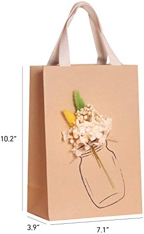 Poklon vrećica debljine 3 komada s spremljenim cvijetom izdržljiva poklon vrećica s cvijećem