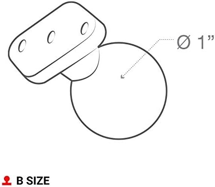 Stossel se pričvršćuje na kompozitnu dijamantnu kugličnu podlogu od 238 inča s kuglicom veličine 1