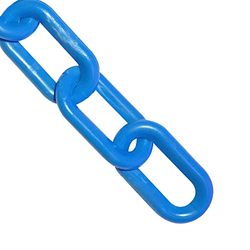Plastični barijerni lanac je Al. _ , Nebesko plava, veza 3/4 inča, 25 stopa
