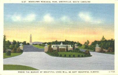 Greenville, Južna Karolina razglednica