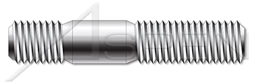 M14-2,0 x 45 mm, DIN 939, Metrike, Studs, dvostruki, vijak, promjer 1,25 x, A2 nehrđajući čelik
