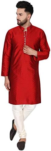 Skavij muška umjetnost svilena indijska kurta pidžama svadbena zabava svečana sezona odijelo odijelo