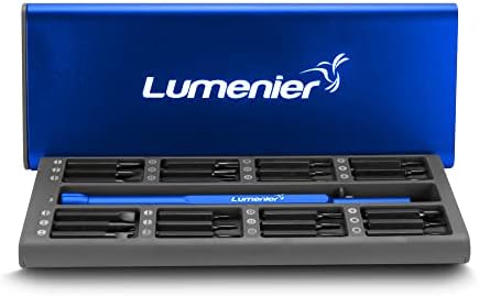 Lumenier 48 -in -1 precizni set odvijača - plava/siva/crvena - plava