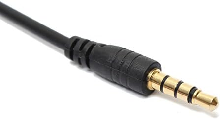 Quickbuing Extension Audio kabel 3,5 mm muški do muški 4-polni 3 prstena Trrs AV audio produžetak kabel 1,2m/4-peet