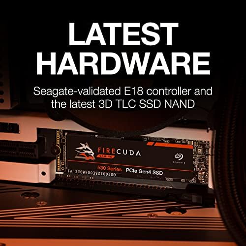 Seagate Firecuda 530 ZP2000GM3A013 2 TB Drive Solid State - M.2 2280 Unutarnji - PCI Express NVME - Black