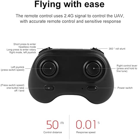 V5146S Mini Drone darovi za daljinsko upravljanje za dječake djevojčice s nadmorskom visinom bez glave, jedan tipka za početnu brzinu