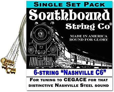 Nashville C6 set od čelične gitare od 6 -struna - Nabavite onaj Honky Tonk Sound!
