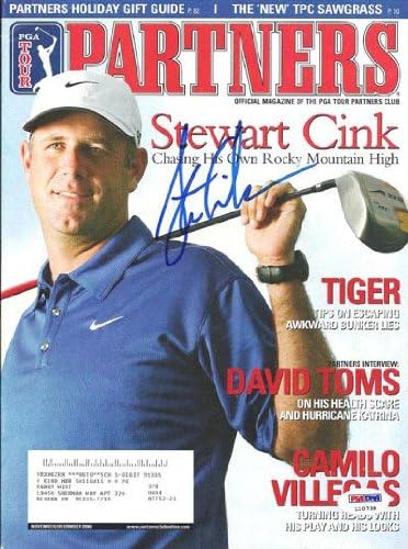 Časopis iz 2006. godine s autogramom Stuarta sinka iz 2006. godine iz 2010839. godine-časopisi za golf s autogramom