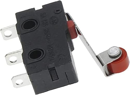 Gumb za napajanje 500pcs Mini 3-inčni mikro prekidač s graničnim prekidačem s valjkom