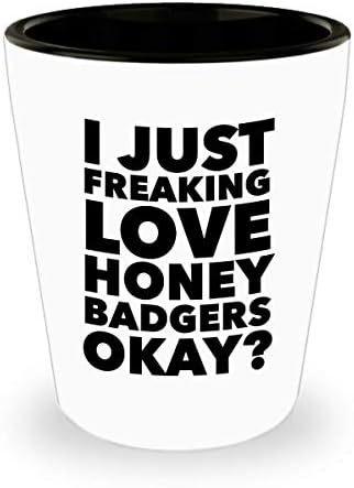Pokloni od jazavca meda, jednostavno volim jazavce meda, u redu, Keramička čaša