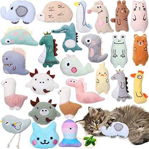 25 kom igračka od mačje metvice igračka za žvakanje mačaka interaktivne igračke za mačiće s mačjim leglom mekane pamučne igračke za