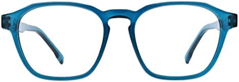 Peepers by peeperspecs muški s rešetke kvadratne plave svjetlosti blokirajući naočale za čitanje