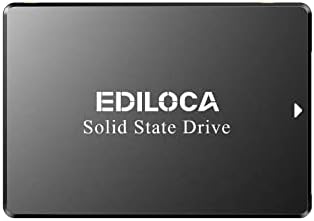 EDILOCA 128GB SSD 2,5 inčni SATA III 6GB/S 3D NAND Internal SSD, čitanje/pisanje ubrza do 500/400 MB/s, interni pogon čvrstog stanja