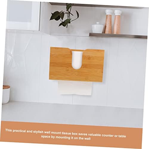 Čvrsta papirnata ručnika plastična organizator kutija za dozator tkiva zidni nosač toaletni papir držač plastičnog tkiva držač papira