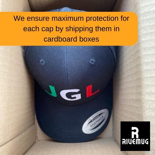 Rivemug JGL vezeni kamionski šešir, Chapo Guzman Chapito 701 Snapback šešir podesiva kapica | Gorra Jgl