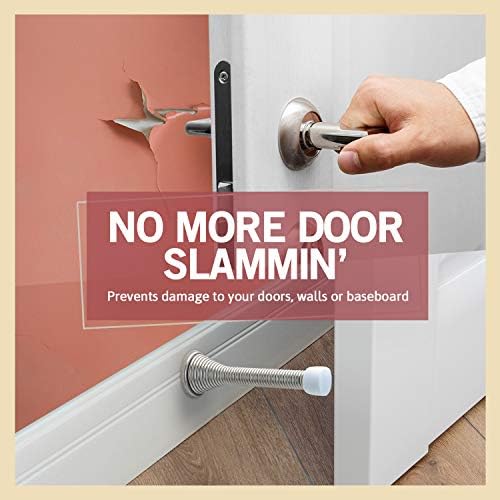 Jack N´ Drill čep s 15-pakiranim vratima 3,1-inčna teška i fleksibilna zaustavljanja vrata kako bi se zaštitili zidovi i vrata za kuću