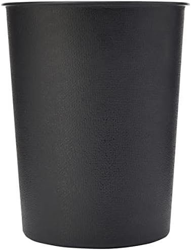 JVL 15-223bk Kvaliteta Vibracija crna lagana plastična košarica za otpadne papire kante