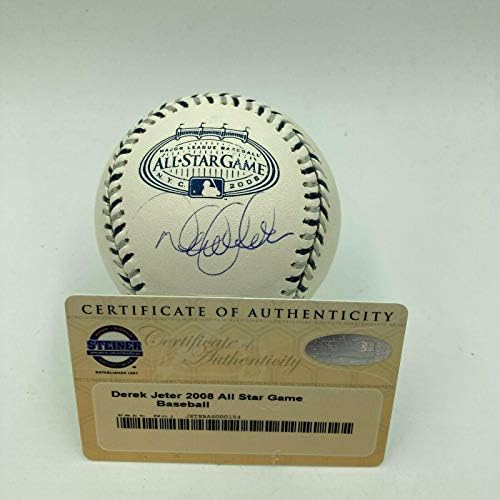Derek Jeter potpisao 2008. Baseball All Star Game sa stadionom Steiner Coa Yankee - Autografirani bejzbol