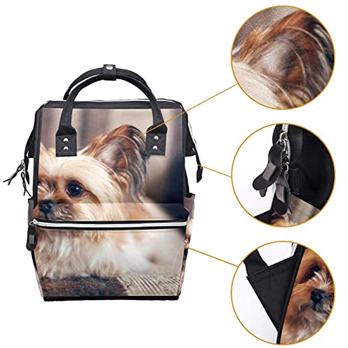 Shih Tzu Dog Puppy Pelena torbe torbe mame ruksak Veliki kapacitet Pelena torbe za njegu Putničke torba za njegu bebe