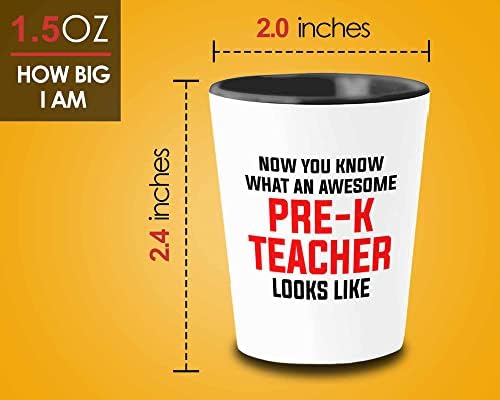 Čaša za predmetnog učitelja od 1,5 oz-izgled učitelja u ranom djetinjstvu-Darovi odgojitelja u vrtiću iz razreda vrtića za malu djecu