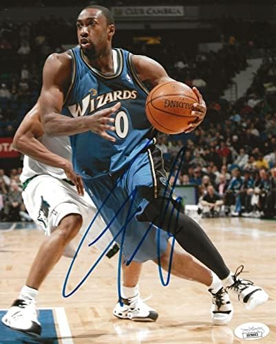 Gilbert Arenas potpisao je Washington Wizards 8x10 Fotografirani autograpd 12 JSA - Autografirane NBA fotografije