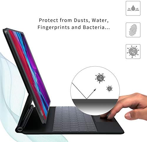 Torbica za tipkovnicu Digi-Tatoo za iPad Magic Keyboard, kompatibilno s iPad Air i iPad Pro 2022 M2 11 inča - ultra tanki, prozirni