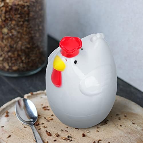 2kom mikrovalno jaje šalice za kuhanje jaja u obliku piletine šalice za mikrovalnu pećnicu kreativno plastično kuhalo za jaja šalice