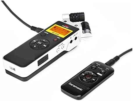 Prijenosni stereo snimač s ugrađenim stereo mikrofonom s ugrađenim stereo mikrofonom i LCD zaslonom za video, snimanje filmova, podcast