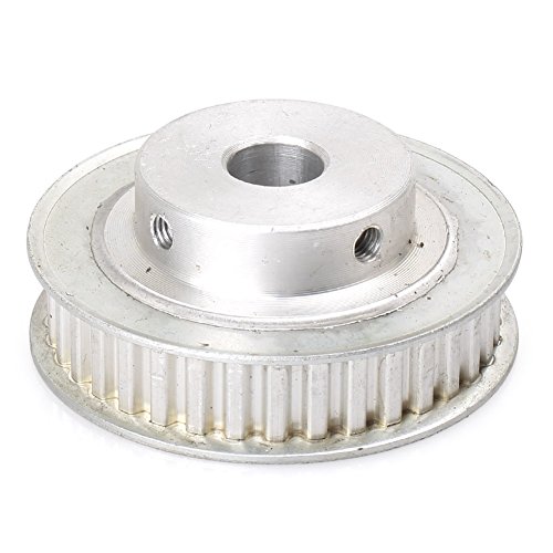 Remenica razvodnog remena, Aluminijski sinkroni kotač od 12 mm s rupom od 12 mm za pisač od 3 inča, remen širine 10 mm