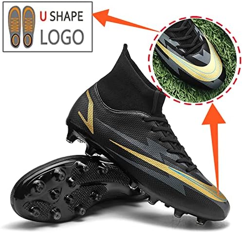 BeyondJuff muške nogometne cipele nogometne nogometne cipele na otvorenom za travnjake za mlade nogometne čizme tenisice za treniranje