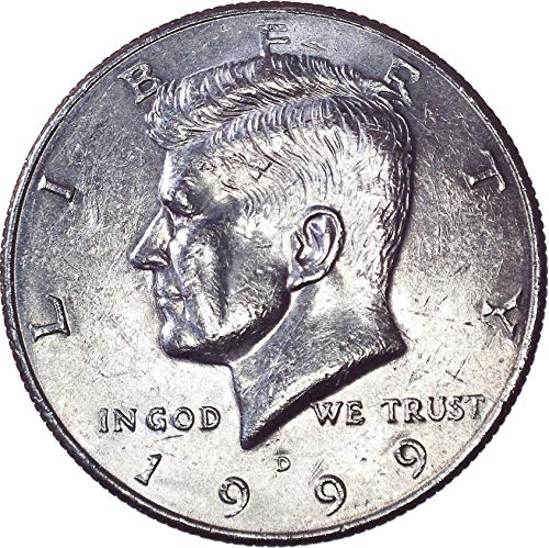 1999. D Kennedy pola dolara 50c o necirkuliranom