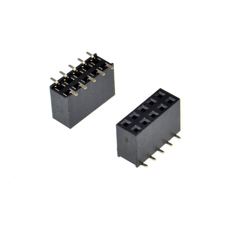 10ШТ SMT SMD 2X5-pinski distichous izravan utični pinski konektor s korak 2,54 mm audio priključka 2 * 5 10PIN 2x5P 2x5pin za pcb