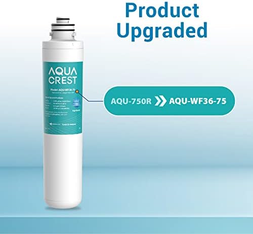 AquaCrest 750R filter za pitku vodu, zamjena za Culligan 750R razina 1, model br.wf36-75, paket može varirati