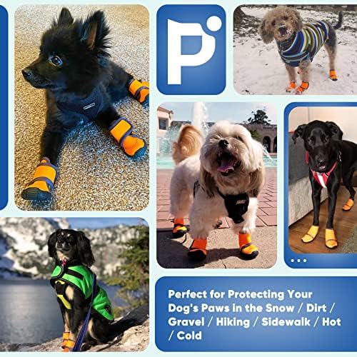 Petbobi pseće čizme, vodootporne cipele za pse, guma bez klizanja, zaštitni pse šape po kiši, snijegu, vrućim kolnicima, podovima od