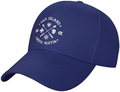 Oak Island, Nova Škotska, strelice i lubanje, Muška i ženska podesiva bejzbolska kapa, Kamiondžije, šešir za sunčanje, cool sportska