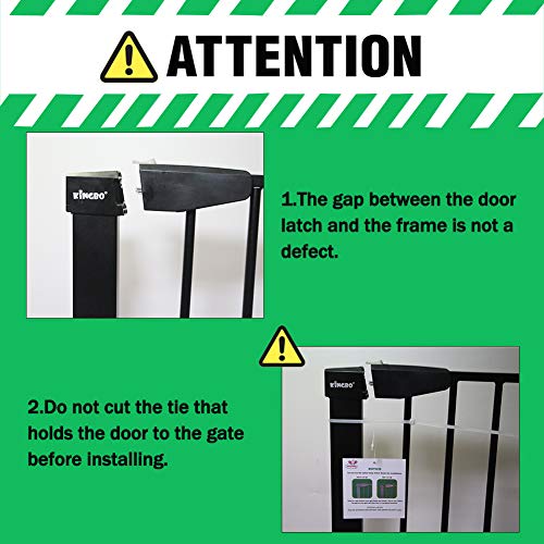 ; Automatski zatvarajuća crna metalna Zatezna vrata za zaštitu djece i kućnih ljubimaca sa steznim nosačem za stepenice, vrata i kuhinju