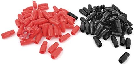 200pcs crveno-crne izolirane meke PVC čahure 14-16mm2 za krajnje žičane terminale (novi 90167) 200pcs crveno-crne izolirane meke PVC