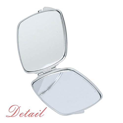 Ogledalo s uzorkom goluba u obliku goluba prijenosno kompaktno Džepno ogledalo za šminkanje dvostrano staklo