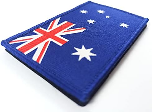 JBCD 2 paket Australija zastava zakrpa australijske zastave taktički zakrpa za flaster zastava za odjeću šešir vojni zakrpa